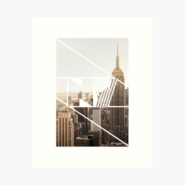Artikel-Vorschau von NY Skyline Graphic Souvenir-Geschenk mit Vintage-Typografie, designt und verkauft von HauteLeopard.