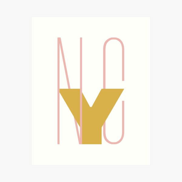 Artikel-Vorschau von NYC Stilvolles grafisches Souvenirgeschenk, designt und verkauft von HauteLeopard.