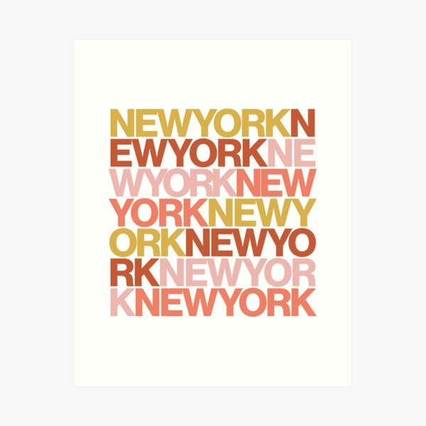Artikel-Vorschau von Haute Leopard New York New York Graphic Souvenir, designt und verkauft von HauteLeopard.