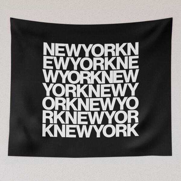 Item preview, New York New York Graphic Souvenir Gift designed and sold by HauteLeopard.