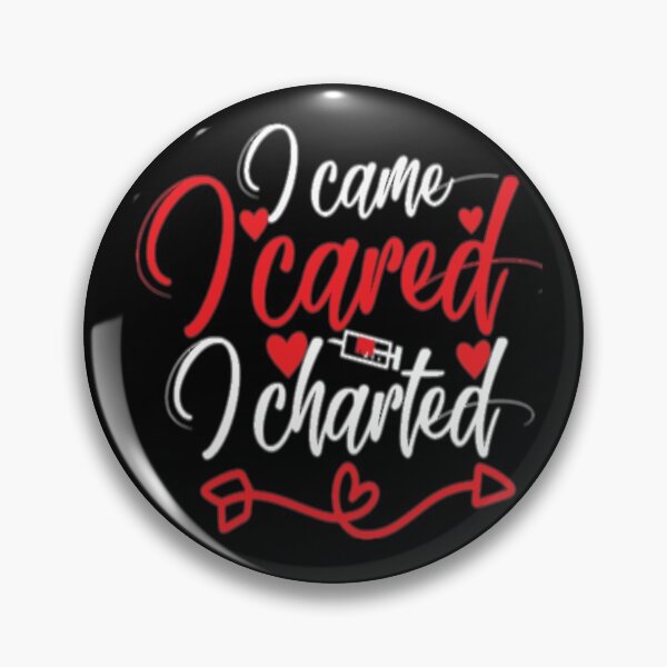 Item preview, I came I cared I charted designed and sold by pnkpopcorn.