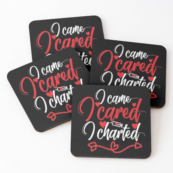 Item preview, I came I cared I charted designed and sold by pnkpopcorn.