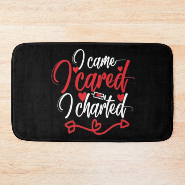 Item preview, I came I cared I charted designed and sold by pnkpopcorn.