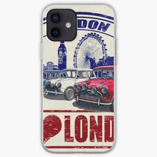 Love London Mini Cooper Coque souple iPhone
