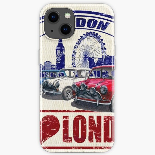 Liebe London Mini Cooper iPhone Flexible Hülle
