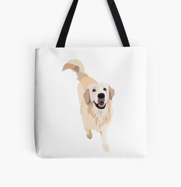 Golden retriever tote on sale bag