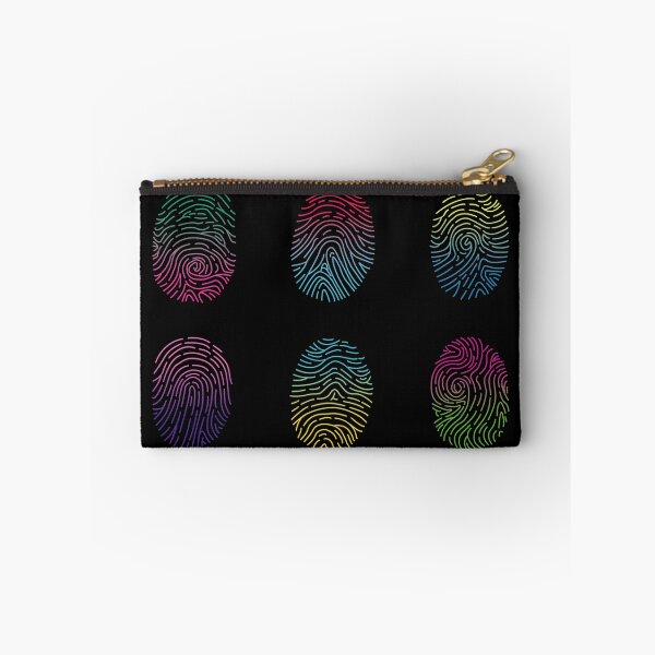 Item preview, neon fingerprints fingerprint forensic science designed and sold by indiVisibl.
