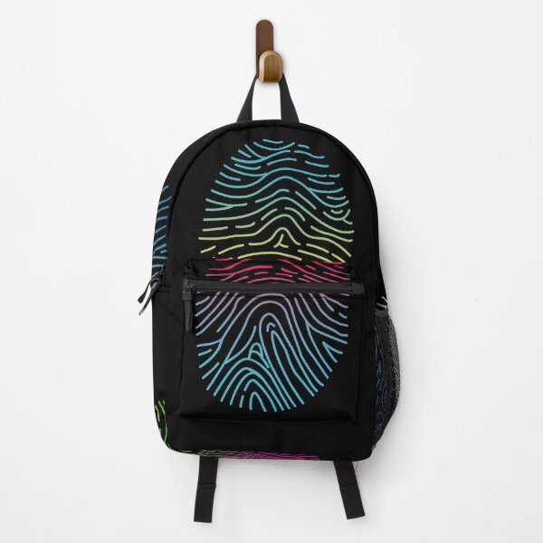 Item preview, neon fingerprints fingerprint forensic science designed and sold by indiVisibl.