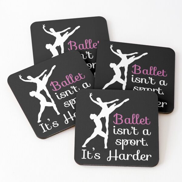 Item preview, Ballet Isn't a Sport It's Harder - Cute Girly Ballet Dancer Design Gift Idea For Ballerina designed and sold by Prince - Bestseller ★★★★★.