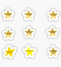 "Sie haben es versucht" Stickerpack Sticker