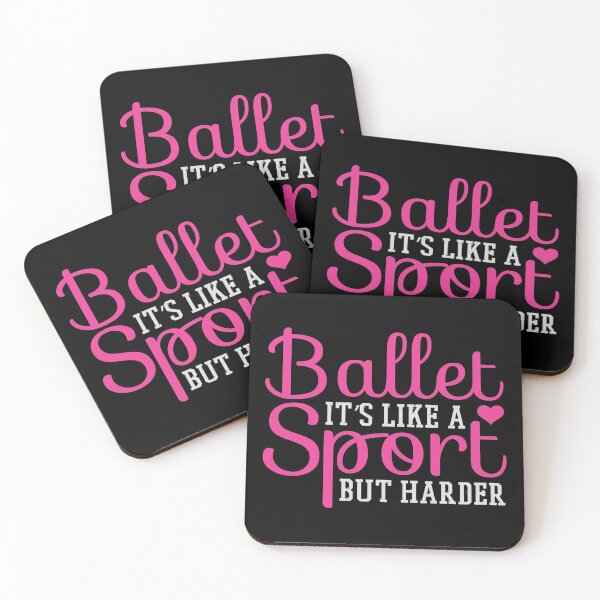 Item preview, Ballet It's Like a Sport but Harder - Cute Girly Ballet Dancer Design Gift Idea For Ballerina designed and sold by Prince - Bestseller ★★★★★.