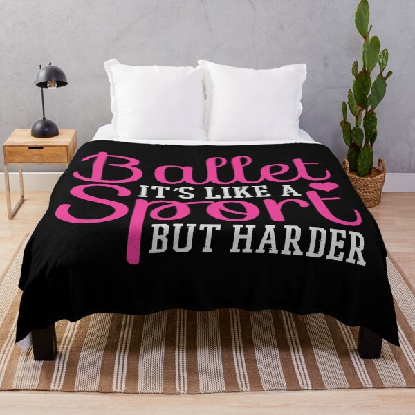 Item preview, Ballet It's Like a Sport but Harder - Cute Girly Ballet Dancer Design Gift Idea For Ballerina designed and sold by Prince - Bestseller ★★★★★.