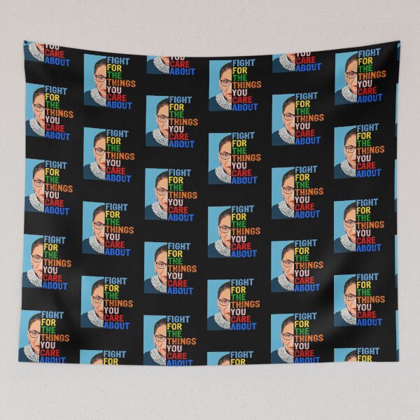 Item preview, Fight For The Things - Ruth Bader Ginsburg - RGB Rights & Equality Merch designed and sold by urban-design.