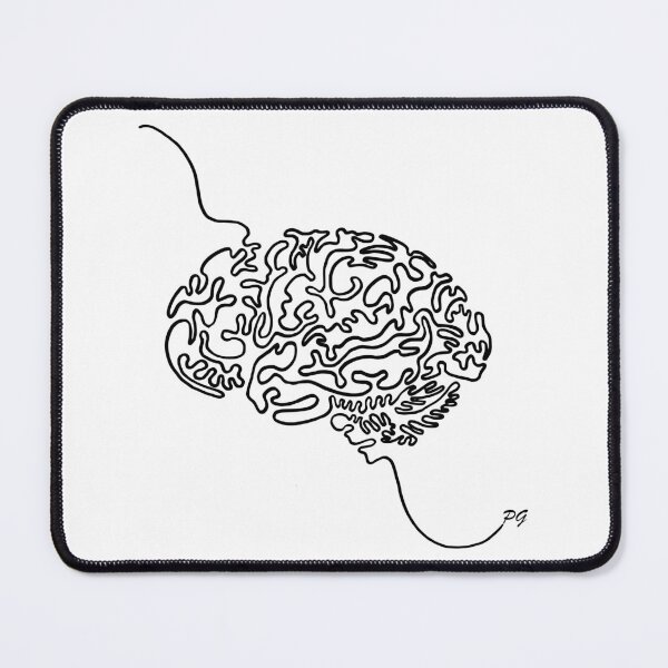 Item preview, One Single Line Cortex designed and sold by About Artistic Brain.