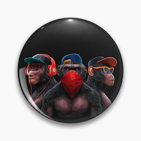 Item preview, hip hop monkeys designed and sold by Aleksey Alekseev.