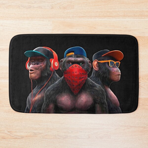 Item preview, hip hop monkeys designed and sold by Aleksey Alekseev.