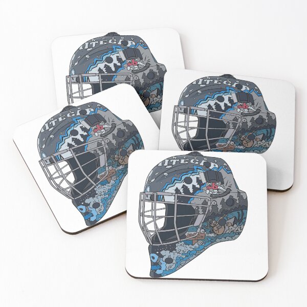 Item preview, Amanda leveille goalie mask  designed and sold by corwin-chaos.