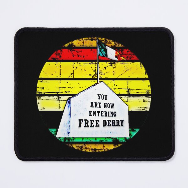 Item preview, Free Derry Corner Mural Vintage Sunset Design designed and sold by RaglanRose.
