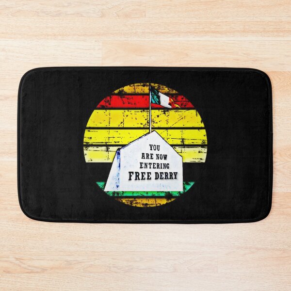 Item preview, Free Derry Corner Mural Vintage Sunset Design designed and sold by RaglanRose.