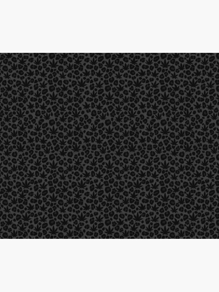 Thumbnail 6 of 6, Throw Blanket, Black Leopard designed and sold by Skyvora.