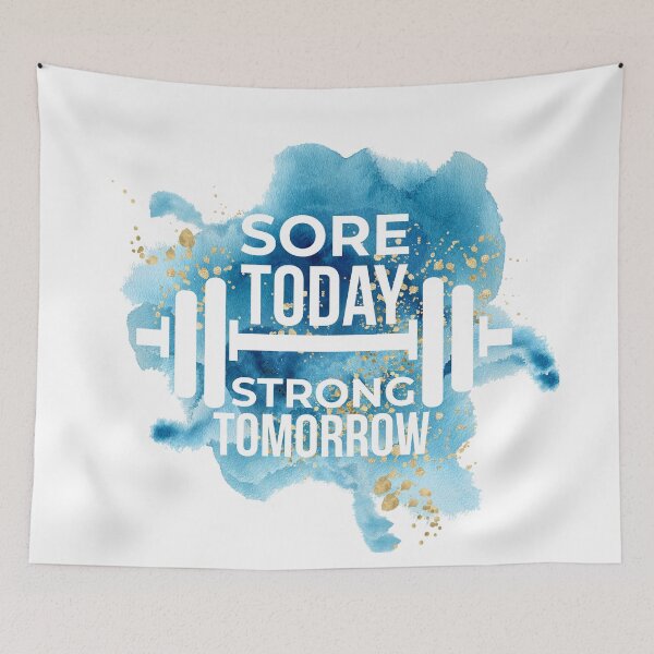 Item preview, Sore Today Strong Tomorrow - Motivational Design designed and sold by Psych-odyssey.