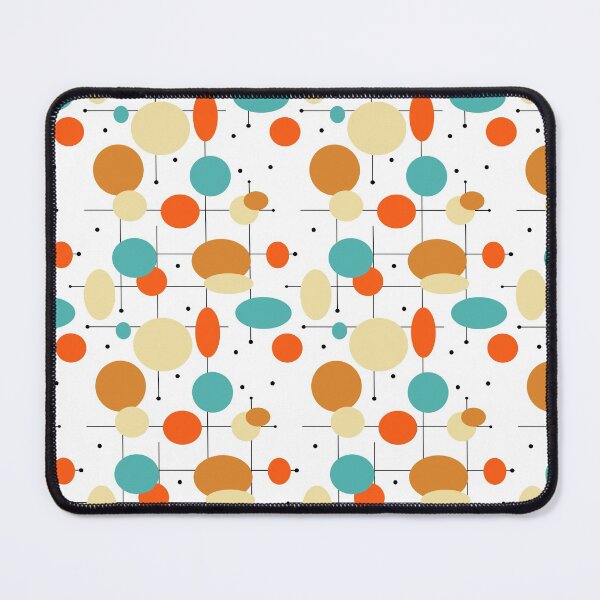 Item preview, Colorful Geometric Circles Mid Century Pattern  designed and sold by Orchard Berry.