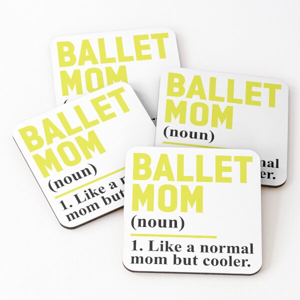 Aperçu de l'œuvre Maman de ballet - Idée de cadeau de conception de danseuse de ballet girly mignonne pour la ballerine créée et vendue par Prince - Bestseller ★★★★★.