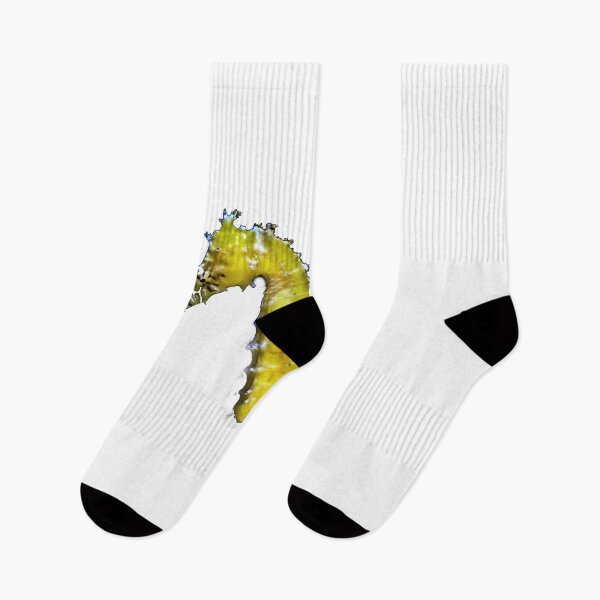 Item preview, Yellow Seahorse designed and sold by 0waste.