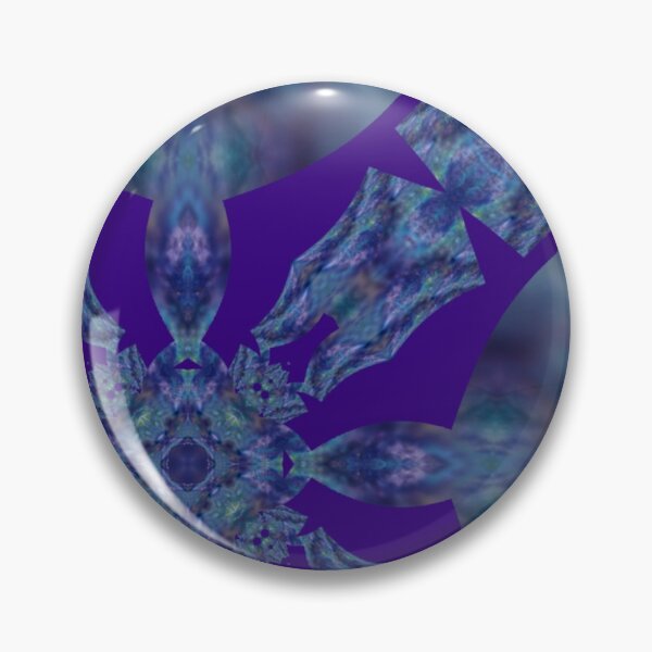 Item preview, Dark Blue Encaustic Kaleidoscope 1 designed and sold by Katje Janisch.