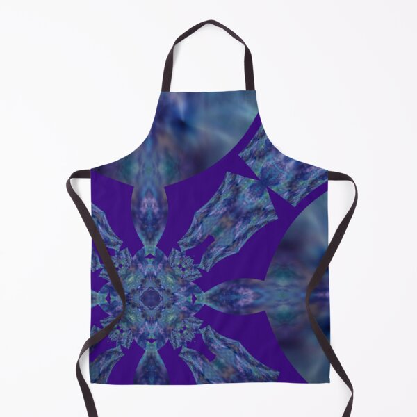 Item preview, Dark Blue Encaustic Kaleidoscope 1 designed and sold by Katje Janisch.