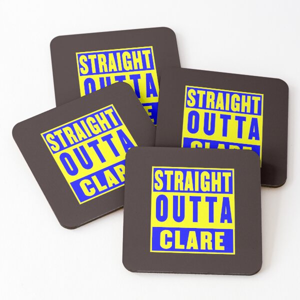 Item preview, straight outta clare- blue   designed and sold by Karacentral.