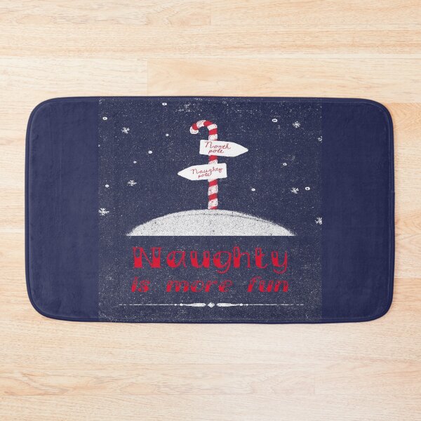 Item preview, North Pole or Naughty Pole - Naughty Is More Fun designed and sold by molamode.