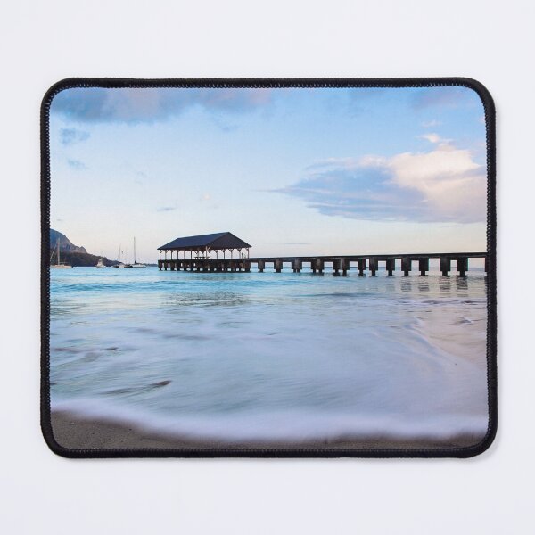 Item preview, Hanalei Bay Pier at Sunrise designed and sold by MAlexandraPhoto.