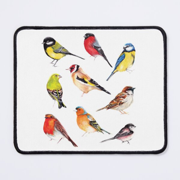 Item preview, Watercolour Garden Birds Collection designed and sold by AmandaDilworth.