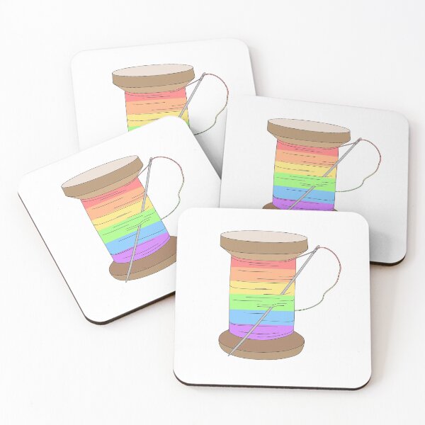 Item preview, Thread Spool (Pastel Rainbow) designed and sold by nklange240.