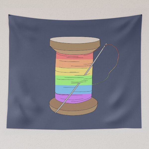 Item preview, Thread Spool (Pastel Rainbow) designed and sold by nklange240.