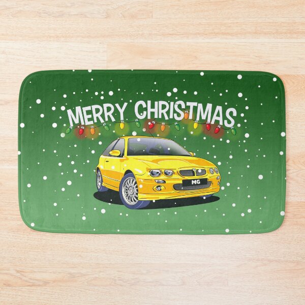 Item preview, Yellow MG ZR Car Christmas Greeting Card designed and sold by Webazoot Industries - Car Art.