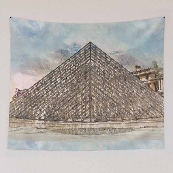 Item preview, The Louvre designed and sold by mrthink.