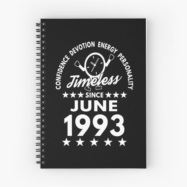 Item preview, June Birthday Timeless Person -1993 - White Text designed and sold by MoonsmileProd.