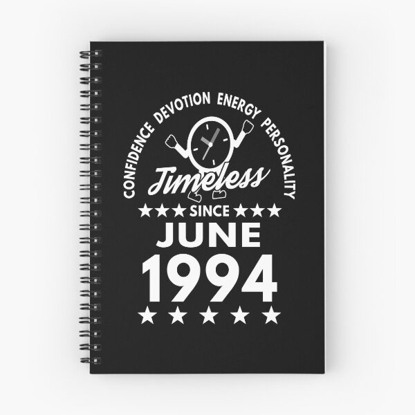Item preview, June Birthday Timeless Person -1994 - White Text designed and sold by MoonsmileProd.