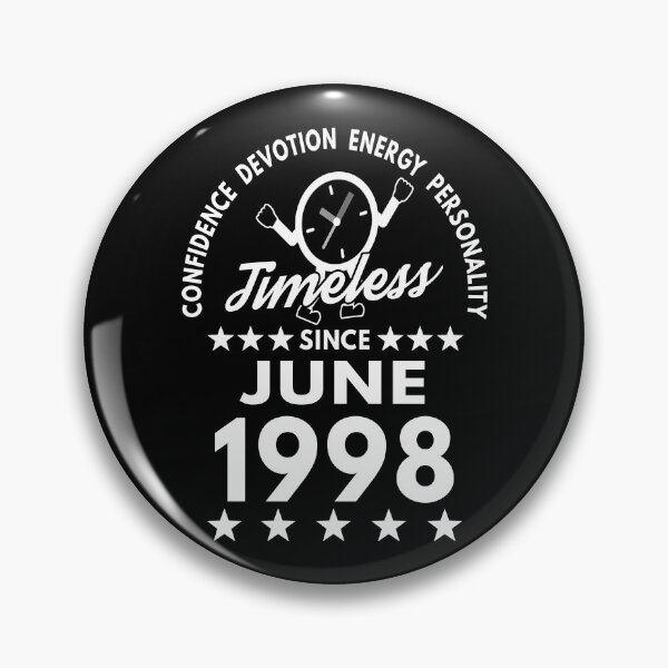 Item preview, June Birthday Timeless Person -1998 - White Text designed and sold by MoonsmileProd.