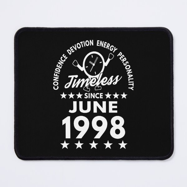 Item preview, June Birthday Timeless Person -1998 - White Text designed and sold by MoonsmileProd.