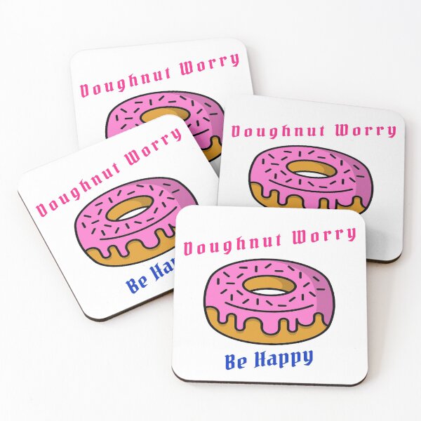 Item preview, Doughnut Worry - Be Happy designed and sold by LMcDs.