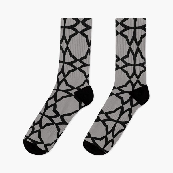 Item preview, Gray and Black Minimal Symmetrical Flower Pattern Pairs Dulux 2022 Popular Colour Birch Root - Color Trends designed and sold by ColorOfTheYears.