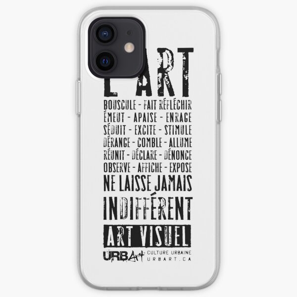 UrbArt® - Art visuel-01 Coque souple iPhone