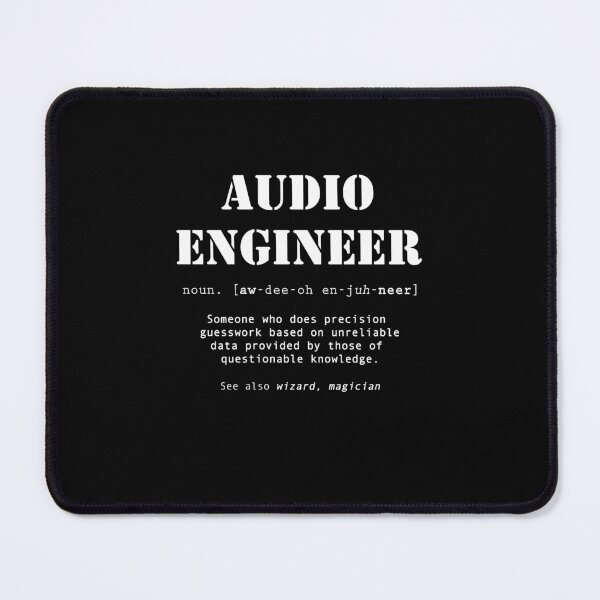 Item preview, Funny Audio Engineer Dictionary Definition  designed and sold by Stageystuff.