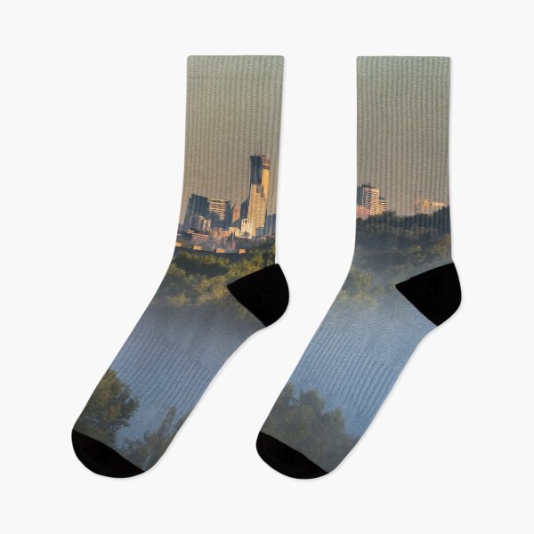Item preview, Minneapolis in the light of a cold foggy morning - designed and sold by FelCastro.