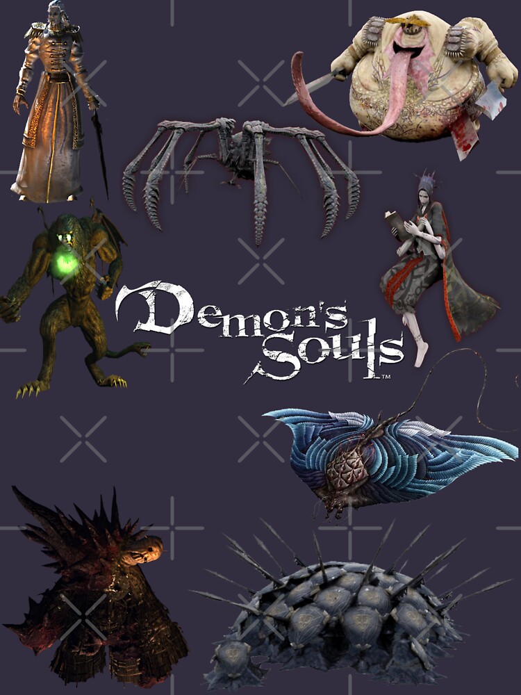 "Demon souls Bosses" Tshirt by SteveG2007 Redbubble