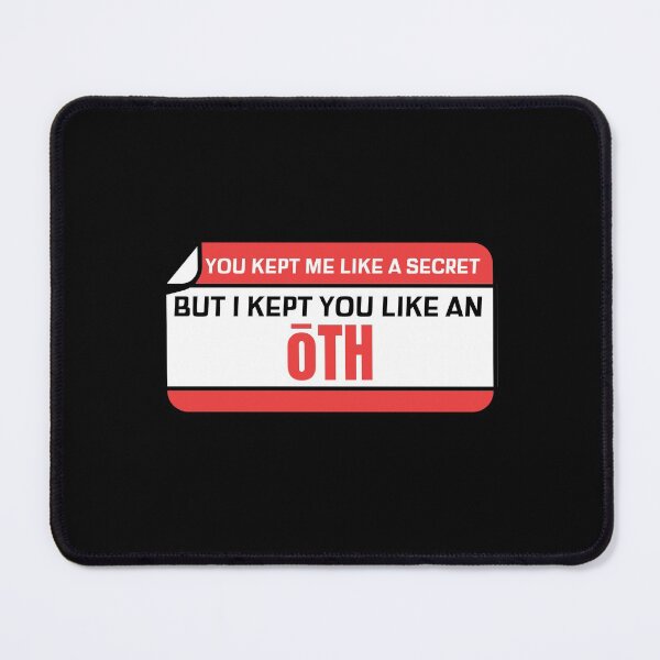 Item preview, You Kept Me Like A Secret But I Kept You Like An Oath designed and sold by Neggan.