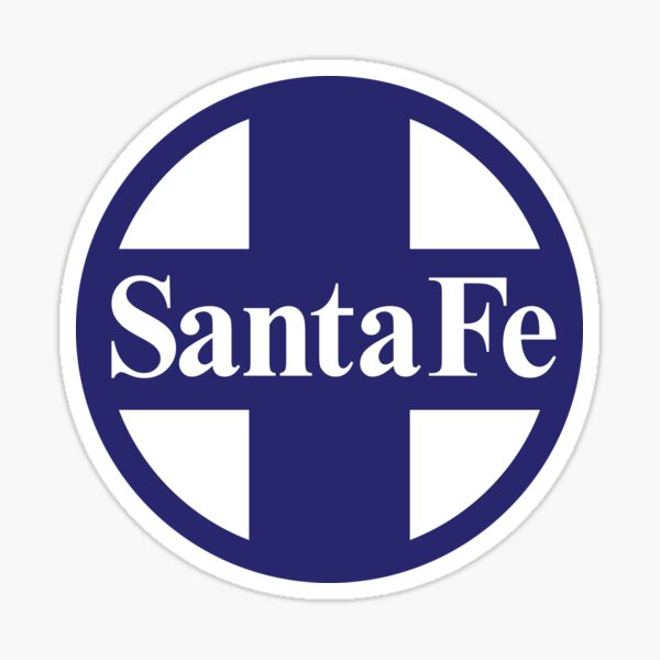 Santa Fe Tri-Level Autorack ETTX Quality Logo Decals